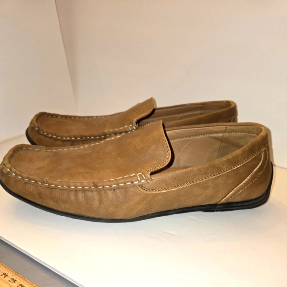 Savannah Harbor Men's 10.5M Tan Loafers